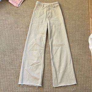 Zara marine straight jeans size 0